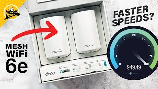 TPLink Deco AXE5400 TriBand WiFi 6E Mesh System (XE75) UPGRADE!