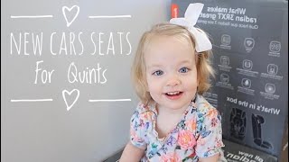 New Car Seats For Five Toddlers
