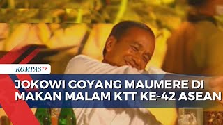 Presiden Joko Widodo bergoyang Maumere di Jamuan Makan Malam KTT ke-42 ASEAN