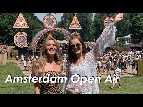 Amsterdam Open Air 2019 AOA Vlog ☆ Het feestje van iris