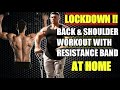 Maintain body in lockdown  back and shoulder workout at home quarantine home workout