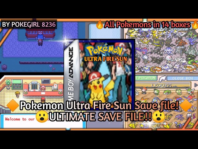 Pokemon Ultra Fire Sun GBA ROM Download - PokéHarbor