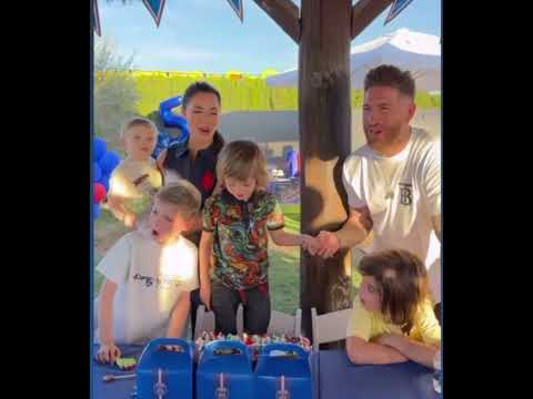 Sergio Ramos celebrates his son’s birthday #ramos #france #spain #psg