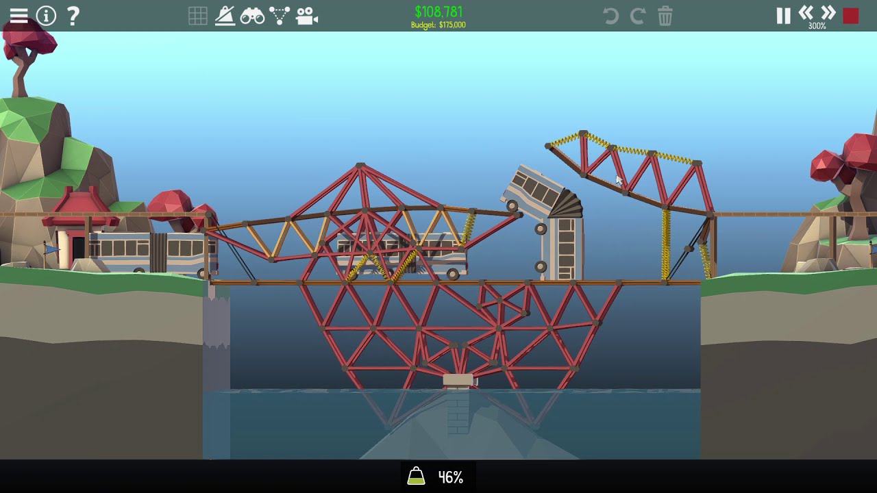 Poly Bridge 2 Challenge Levels Level 5 13 Solution Youtube