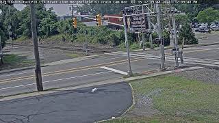 Watch Live Trains At Bigtrains.tv CP 10 CSX River Line Bergenfield NJ