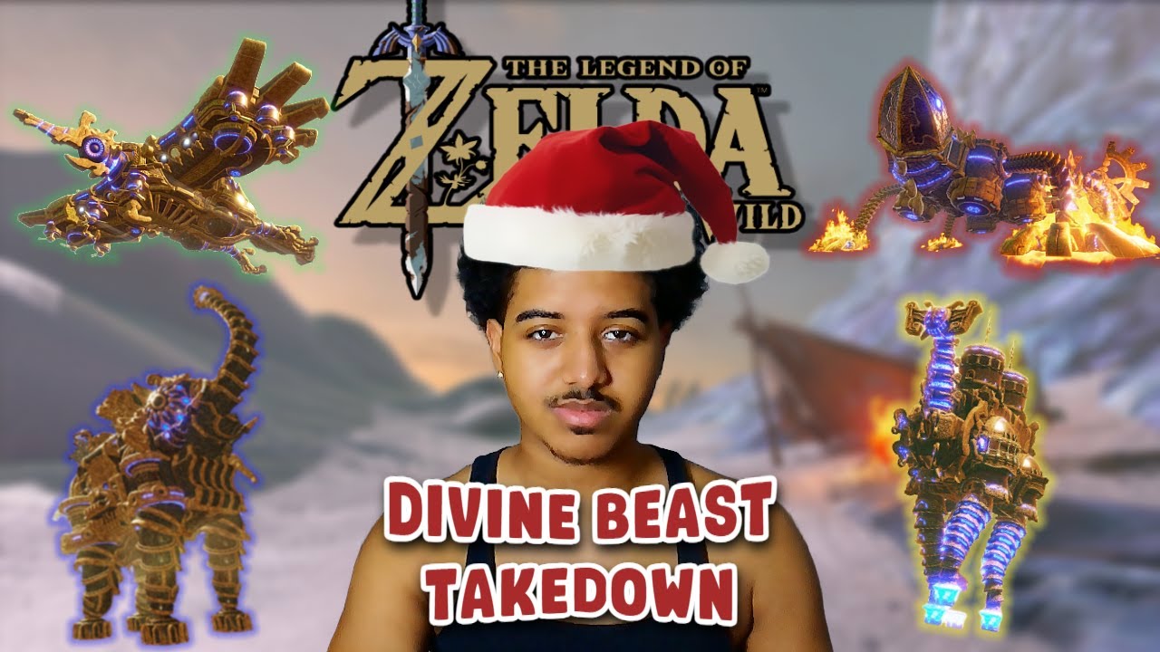 I Finally Beat ALL 4 Divine Beasts in Zelda BOTW...MERRY CHRISTMAS