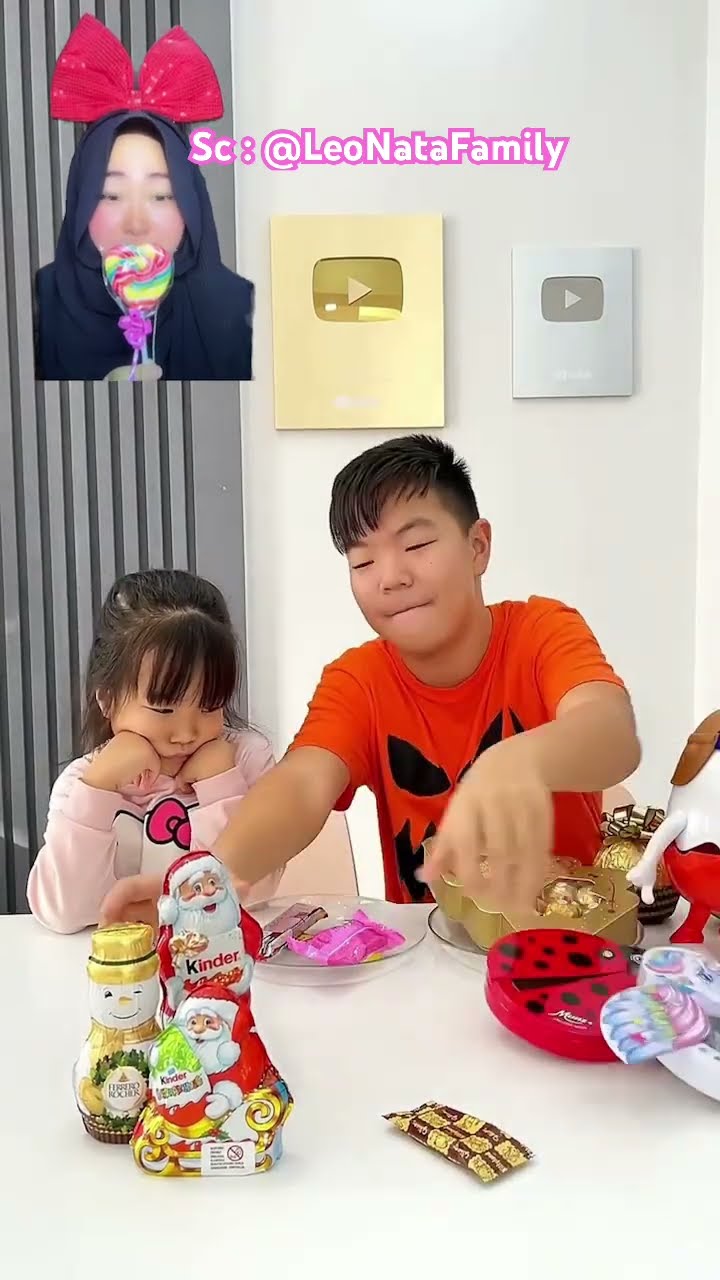 DIA MENGAMBIL SEMUA SNACK ITU,tapi tiba tiba di kasih ke Adik semua ⁉️ternyata kakak takut sama mama
