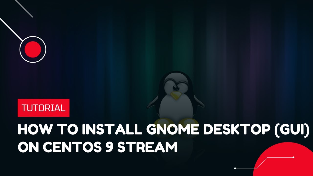 How to install Gnome Desktop (GUI) on Centos 9 Stream | VPS Tutorial