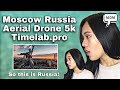 MOSCOW RUSSIA AERIAL DRONE 5K TIMELAB PRO  // Москва Россия Аэросъемка | SO THIS IS RUSSIA