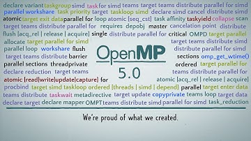 OpenMP SC19 Video