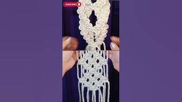 #macrametutorial #macrame #patternknot #diy #easymacrame #basicmacrame #macrameknots #homedecor