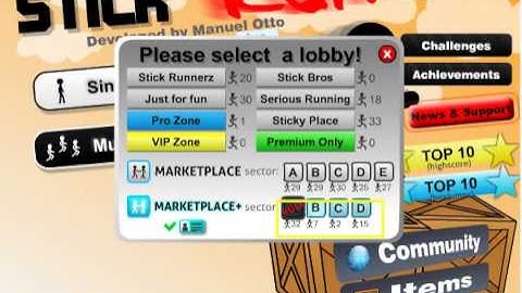 Stick Run - My Account Rich