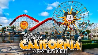 Sunny Morning At Disney California Adventure - Disneyland Resort 2024 Walkthrough 4K Pov