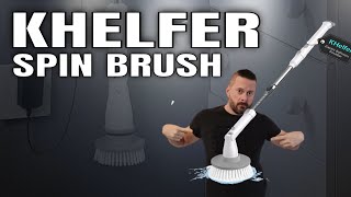 kHelfer Electric Spin Scrubber Brush Review