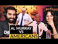 We react to al murray vs americans  comedy reaction