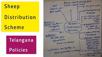 TELANGANA POLICIES || SHEEP DISTRIBUTION SCHEME || TSPSC GURU