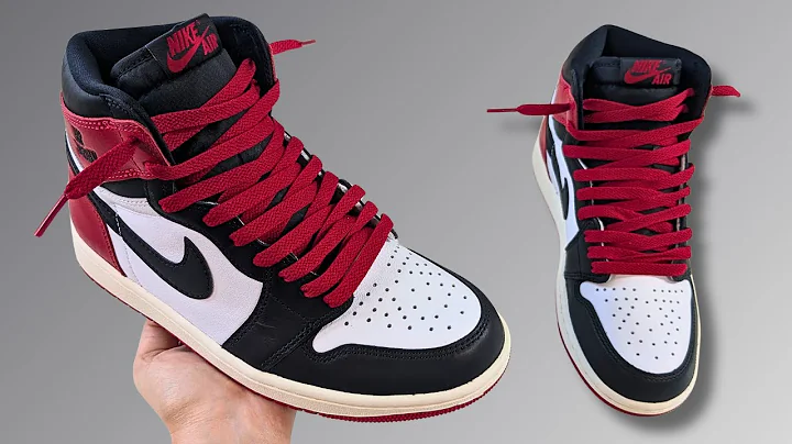 HOW TO LACE NIKE AIR JORDAN 1 HIGH LOOSELY (BEST WAY)