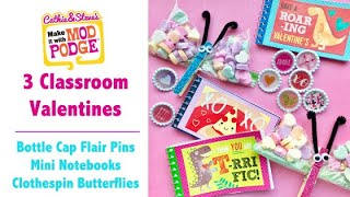 3 DIY Classroom Valentine's Day Crafts