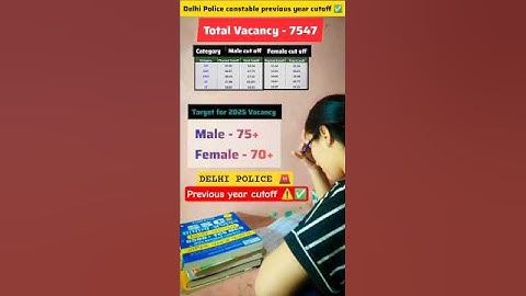 Delhi Police previous year Cutoff 👍#motivation#cutoff #trending#viralshort #shortsfeed#delhi#police