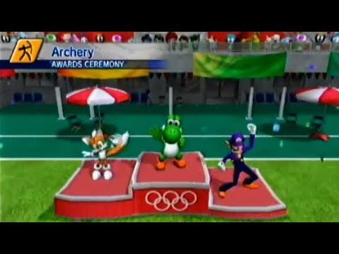 Mario Sonic At The Olympic Games All Gold Medals