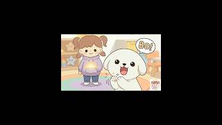 🐶 Say BO! Clap, Stomp, Bloom 🎵 If You're Happy and You Know It #Shorts #rirurukids #nurseryrhymes