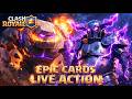 This is WHAT Clash Royale EPIC CARDS looks like in Real Life! 😱 (Live Action)