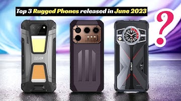 Cubot King Kong 9 (VS) Unihertz Tank 2 (VS) IIIF150 Raptor - Top 3 rugged phones 2023 | 8849