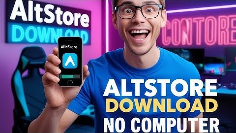 How to Install AltStore iOS iPhone NO COMPUTER - Sideload iPA on iOS iPhone 2025