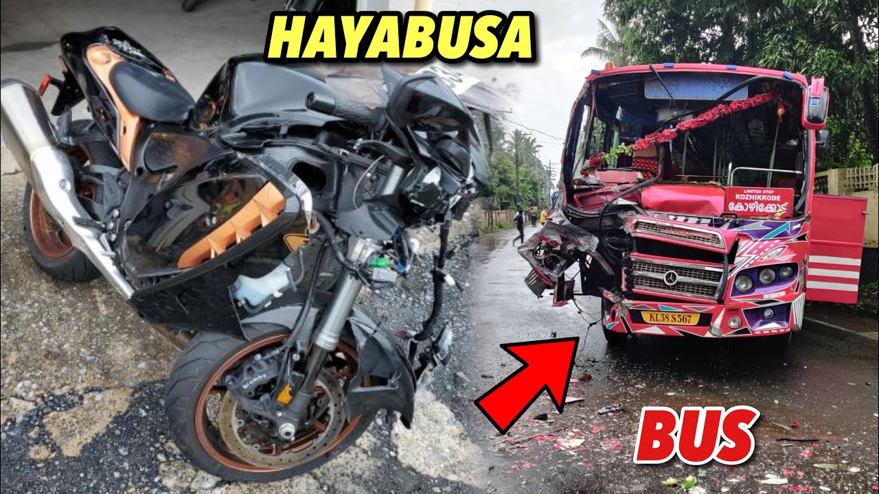 Top 10: SUPERBIKE Suzuki HAYABUSA Crashes In INDIA ! ! ! Part 2