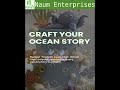 Ocean Fondant Mold for Cakes, Chocolate, Resin & DIY Crafts | Sea Theme Silicone Mold India #candle