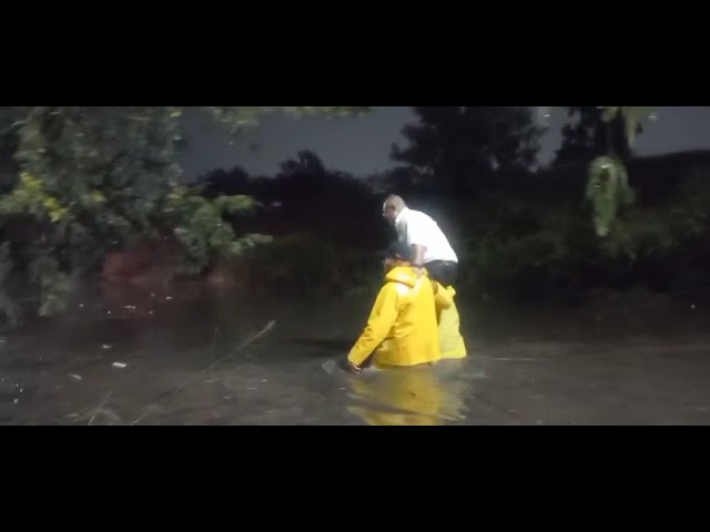 Rescate de Bomberos Municipales Aguascalientes.