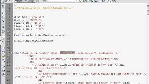 PHP FUsion Theme Video Tutorial