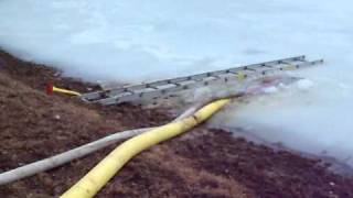 working fire - fill site - turbo draft at work