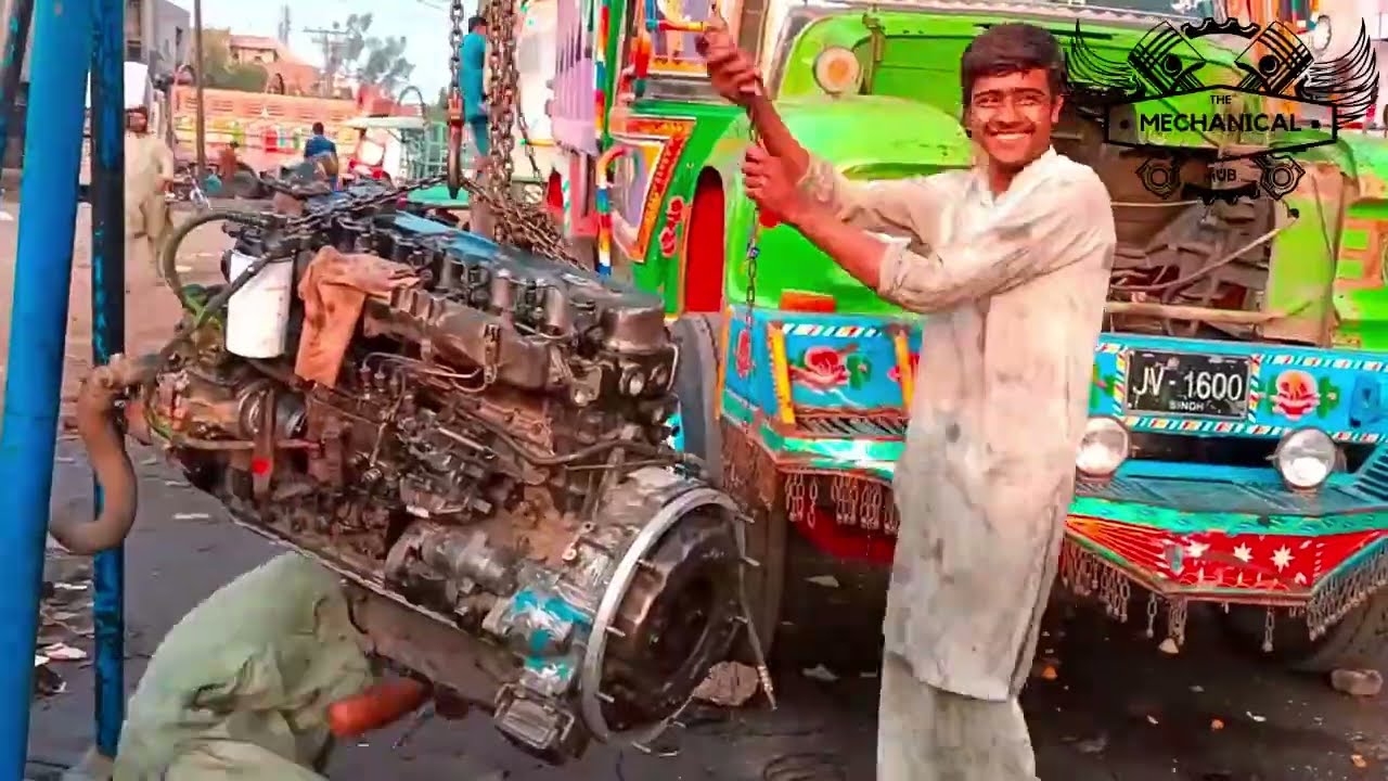 Restoration of Seized Diesel Engine 