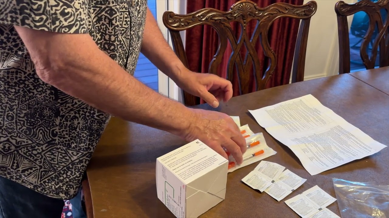 My first Zepbound Injection with a normal syringe - Ouch!