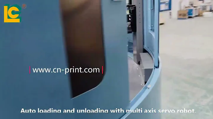 Automatic 4 Color Wine Bottle Screen Printing Machine With CCD Positioning