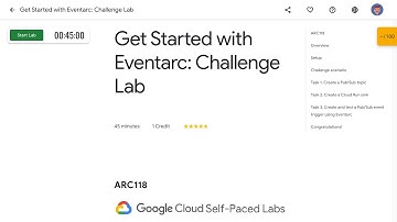 Get Started with Eventarc Challenge Lab ARC118