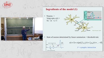 [5/5] Rémi Monasson (2018) Unsupervised neural networks: from theory to systems biology