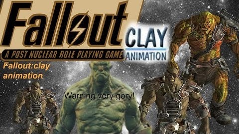 fallout clay animated