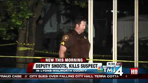 Deputy shoots and kills suspect in Walworth County
