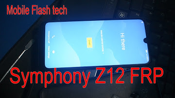 Symphony Z12 Frp Bypass Androd 9 Pie। Symphony Z12 Frp remove Without PC