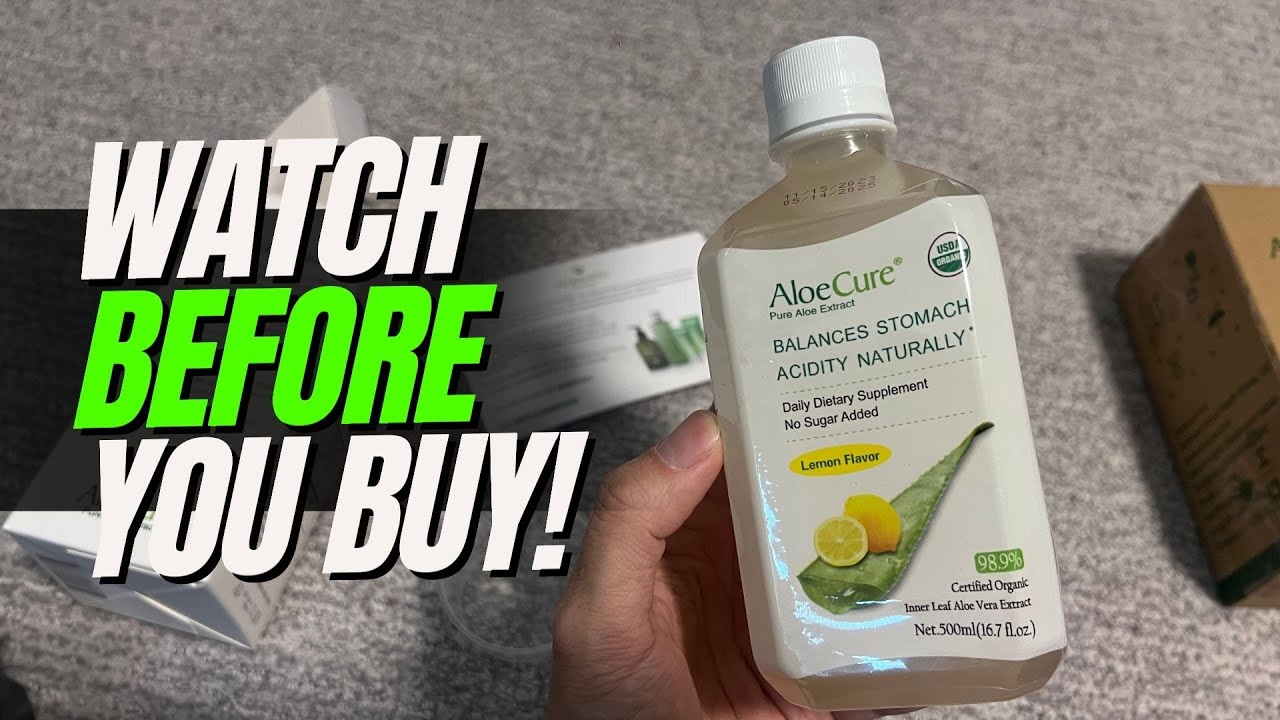 Is it Worth it? #ALOECURE - PURE Aloe Extract REVIEW!