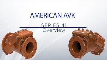 American AVK Series 41 Swing Check Valve Overview