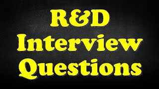R&D Interview Questions screenshot 4