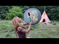 Sound presentation of Vegan "Rasta Lion Drum" 24'' by Nazar Drums Workshop