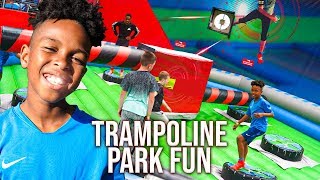 I Bet my BRO I COULD DO A BACKFLIP AT THE TRAMPOLINE PARK!