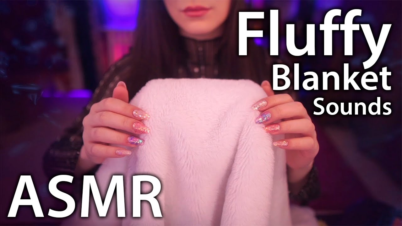 ASMR Fluffy Blanket Sounds (3Dio cover) No Talking YouTube