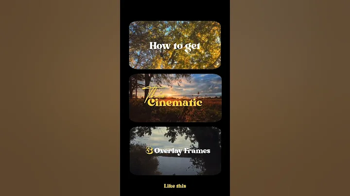 How to Get Cinematic 3 Overlay Film in VN | VN Video Editor 🎥