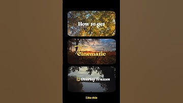 How to Get Cinematic 3 Overlay Film in VN | VN Video Editor 🎥