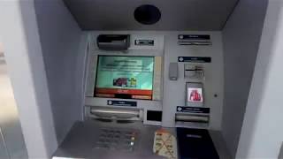 How to switch to the English menu and change cash USD / EURO in an ATM in Turkey.